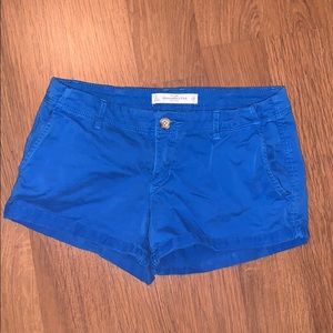Blue Abercrombie shorts